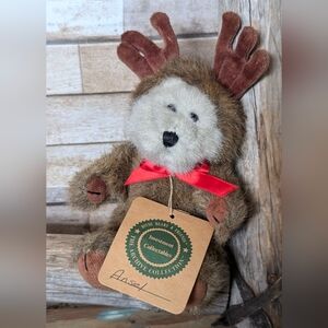 Boyds Bears "Ansel" Archive Collection Plush Reindeer Teddy